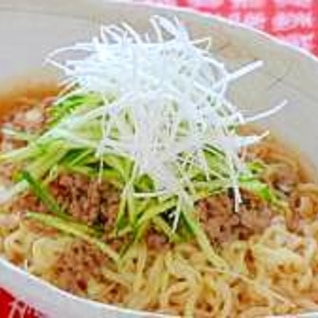 【インスタントラーメンアレンジ】冷製マヨ辛ラーメン